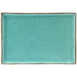 VEGA Platte Sidina rechteckig; 35x26x2 cm (LxBxH); türkis; rechteckig; 2 Stück / Pack