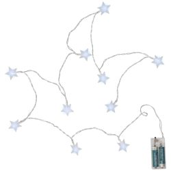 Stern-Lichterkette Linn; 163 cm (L); transparent