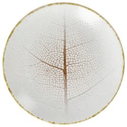 VEGA Teller flach Pianta; 16.5 cm (Ø); weiss/braun; rund; 6 Stück / Pack