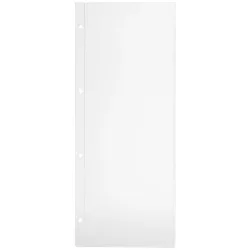 VEGA Transparenthülle für Speisekarten; Barformat; transparent; 10 Stück / Pack