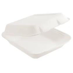 WIMEX Menübox Natur; 1000 ml, 22.2x20x6.7 cm (LxBxH); weiss; 50 Stück / Pack