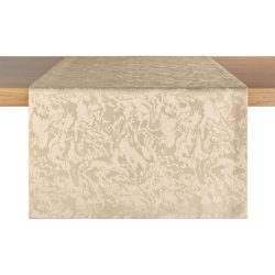 PULSIVA Tischläufer Marmor; 40x130 cm (BxL); sekt; rechteckig; 2 Stück / Pack