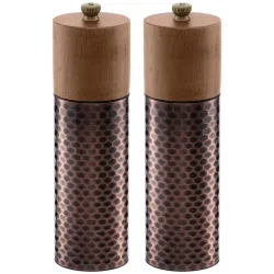 VEGA Salz- und Pfeffermühlen-Set Koba; 5.5x19.4 cm (ØxH); kupfer
