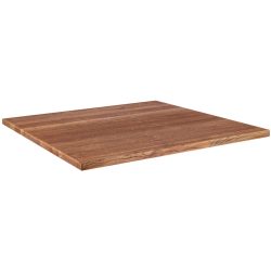 VEGA IndoorTischplatte Torres rechteckig; 80x60x3 cm (LxBxH); eiche antik/braun; rechteckig