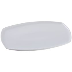 PULSIVA Servierplatte Dunga; 23.5x15.5x1.7 cm (LxBxH); weiss; 6 Stück / Pack
