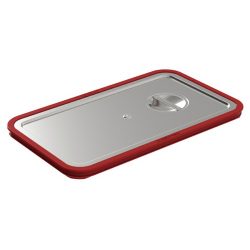 Rieber GN Steckdeckel 1/1 wasserdicht Rieber; GN 1/1, 32.5x53 cm (LxB); silber