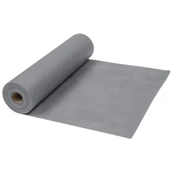 GARCIA DE POU Tischläufer Spuno; 40x120 cm (BxL); grau