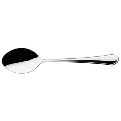 PULSIVA Kaffeelöffel Tunis Basic; 14.2 cm (L); silber, Griff silber; 12 Stück / Pack
