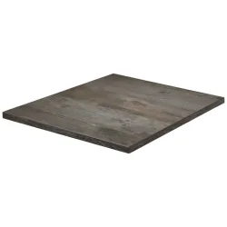 VEGA Indoor-Tischplatte Maliana quadratisch; 80x80 cm (LxB); pinie rustikal; quadratisch