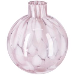Vase Fria; 10x11.3 cm (ØxH); rosa/weiss; 2 Stück / Pack