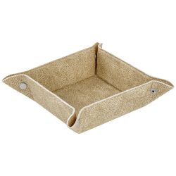 VEGA Brot-/Obstschale Shana; 16x16x5.5 cm (LxBxH); beige; quadratisch