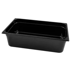 VEGA GN-Behälter Nero 1/1; GN 1/1, 20000 ml, 53x32.5x15 cm (LxBxT); schwarz