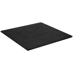 VEGA Indoor-Tischplatte Acerios quadratisch; 80x80x2.5 cm (LxBxH); schwarz; quadratisch