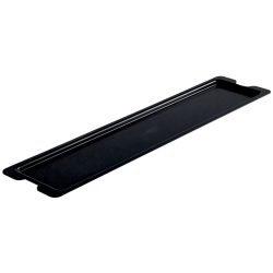 VEGA Tropfschale; 270 ml, 46.5x10.9x1 cm (LxBxH); schwarz