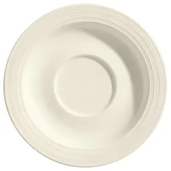 VEGA Milchkaffee-Untertasse Skyline; 16.5 cm (Ø); cremeweiss; rund; 6 Stück / Pack