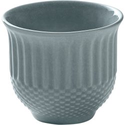 HEART&SOUL Becher Pine Relief 0,3l; 300 ml, 9x8 cm (ØxH); hellblau; 6 Stück / Pack