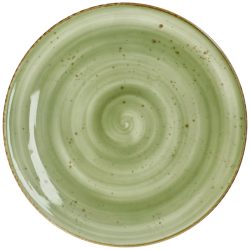 VEGA Teller flach Nebro; 31 cm (Ø); hellgrün; rund; 4 Stück / Pack