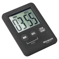 Westmark Kurzzeitmesser Digital; 7x5.3x0.8 cm (LxBxH); schwarz