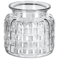 Vase Kaila; 11x14.5 cm (ØxH); blau; 2 Stück / Pack