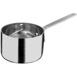 VEGA Mini-Stielkasserolle Pani; 150 ml, 7x4.5 cm (ØxH); silber; rund