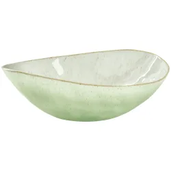 VEGA Schale Cascais organisch oval; 1200 ml, 25x21x6.5 cm (LxBxH); hellgrün; oval; 2 Stück / Pack