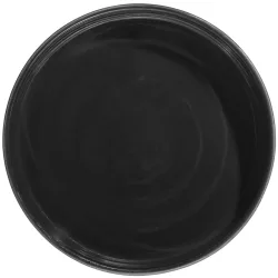 VEGA Teller mit hohem Rand Skady matt; 750 ml, 20.5x4 cm (ØxH); schwarz; rund; 4 Stück / Pack