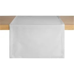 ERWIN M. Tischläufer Parla; 40x130 cm (BxL); weiss; rechteckig