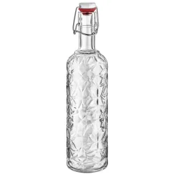 Bormioli Rocco Bügelverschlussflasche Oriente; 1050 ml, 8.5x32 cm (ØxH); transparent; 6 Stück / Pack