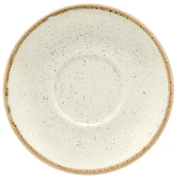 VEGA Kaffee-Untertasse Sidina; 16 cm (Ø); beige; rund; 6 Stück / Pack
