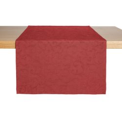 ERWIN M. Tischläufer Biella; 40x130 cm (BxL); burgund; rechteckig