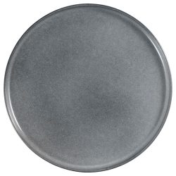 PULSIVA Teller flach Vintage; 21 cm (Ø); grau; rund; 6 Stück / Pack