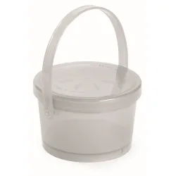 Contacto Mehrweg-Suppenbehälter Eco-Takeout®; 355 ml, 11x7 cm (ØxH); transparent; rund; 12 Stück / Pack
