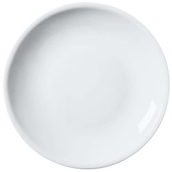 PULSIVA Teller Kora flach; 17 cm (Ø); weiss; rund; 6 Stück / Pack