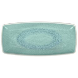 VEGA Platte Torto; 24x11x2.5 cm (LxBxH); türkis/blau; rechteckig; 6 Stück / Pack