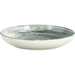 VEGA Teller tief Etana; 1200 ml, 26x4.5 cm (ØxH); weiss/anthrazit; rund; 4 Stück / Pack