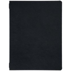 VEGA Speisekarte Abbotsford; DIN A4, 24x31.6 cm (BxH); schwarz