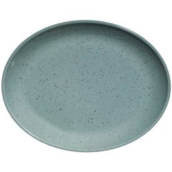 VEGA Platte Alessia oval; 32.5x25.5x3.5 cm (LxBxH); türkis; oval; 3 Stück / Pack