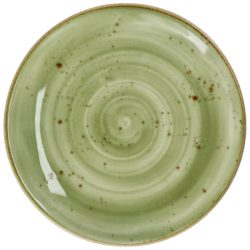 VEGA Teller flach Nebro; 25 cm (Ø); hellgrün; rund; 6 Stück / Pack