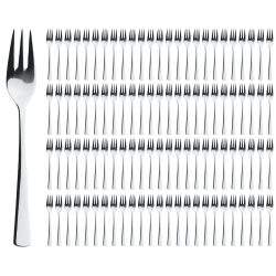 PULSIVA Vorteilspack Kuchengabel Linz 100 Stück; 14.5 cm (L); silber, Griff silber; 100 Stück / Pack