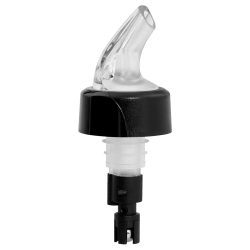 Fuchs Gastronomiebedarf Dosierausgiesser 3 cl; 10 cm (L); schwarz; 2 Stück / Pack