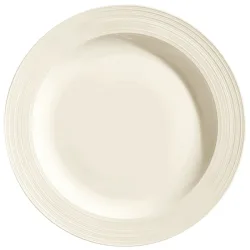 VEGA Teller flach Skyline; 25.5 cm (Ø); cremeweiss; rund; 6 Stück / Pack