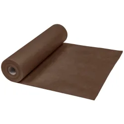 GARCIA DE POU Tischläufer Spuno; 40x120 cm (BxL); braun