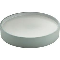 Playground Teller flach/tief 2in1; 24x4.5 cm (ØxH); grau/weiss; rund
