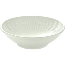 HEART&SOUL Schüssel Pine Relief rund; 1500 ml, 24x7 cm (ØxH); cremeweiss; rund; 6 Stück / Pack