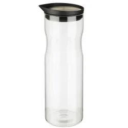 APS Glas-Karaffe; 1000 ml, 8x25 cm (ØxH); transparent