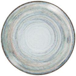VEGA Teller flach  Jupiter; 31 cm (Ø); blau/grün/orange; rund; 6 Stück / Pack