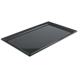 VEGA Präsentationsplatte Melamin GN 1/1; GN 1/1, 53x32.5x3 cm (LxBxT); schwarz