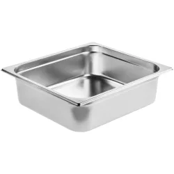 VEGA GN-Behälter Premium  2/3; GN 2/3, 8900 ml, 35.4x32.5x10 cm (LxBxT); silber