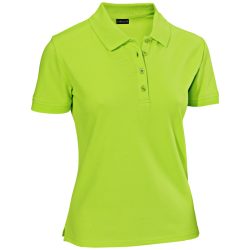 JOBELINE Damen Poloshirt Cato Kurzarm; Kleidergrösse L; apfelgrün