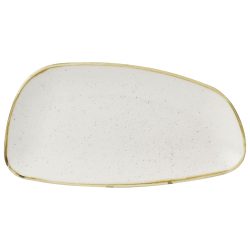 Churchill Chefs Geo Platte Stonecast Barley White; 15.5x30 cm (LxB); weiss/braun; rechteckig; 12 Stück / Pack